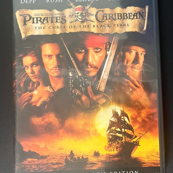 Pirates of the Caribbean DVD Trilogy: Black Pearl Deadman’s Chest, At Worlds End - Picture 2 of 11